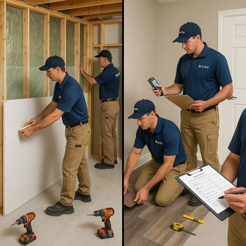 Repairs and Reconstruction process in Oyster Bay, NY