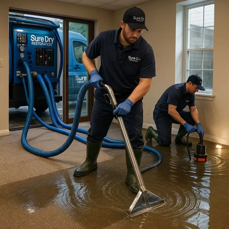 Water Extraction and Removal process in Oyster Bay, NY